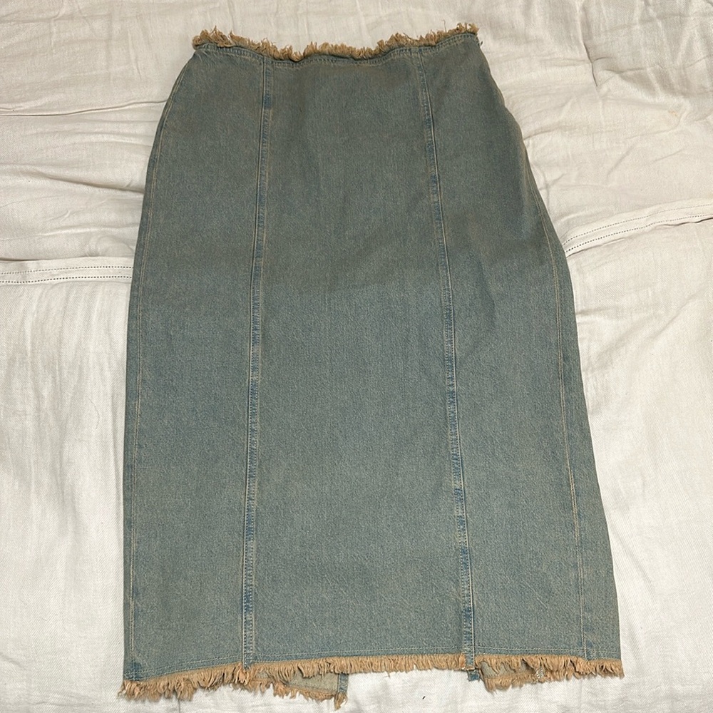 Denim skirt